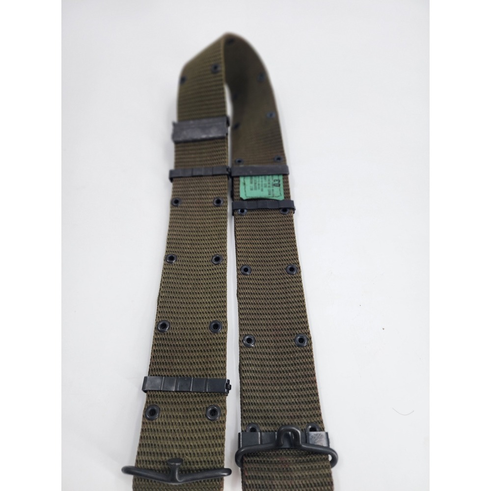 US Military LC-1 Individual Equipment Belt Olive Drab Large Eastern Canvas 1974